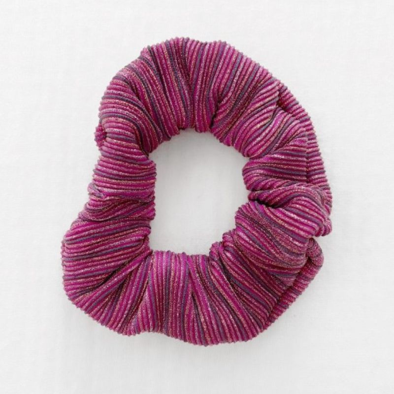BIANCA scrunchie | Purple lurex
