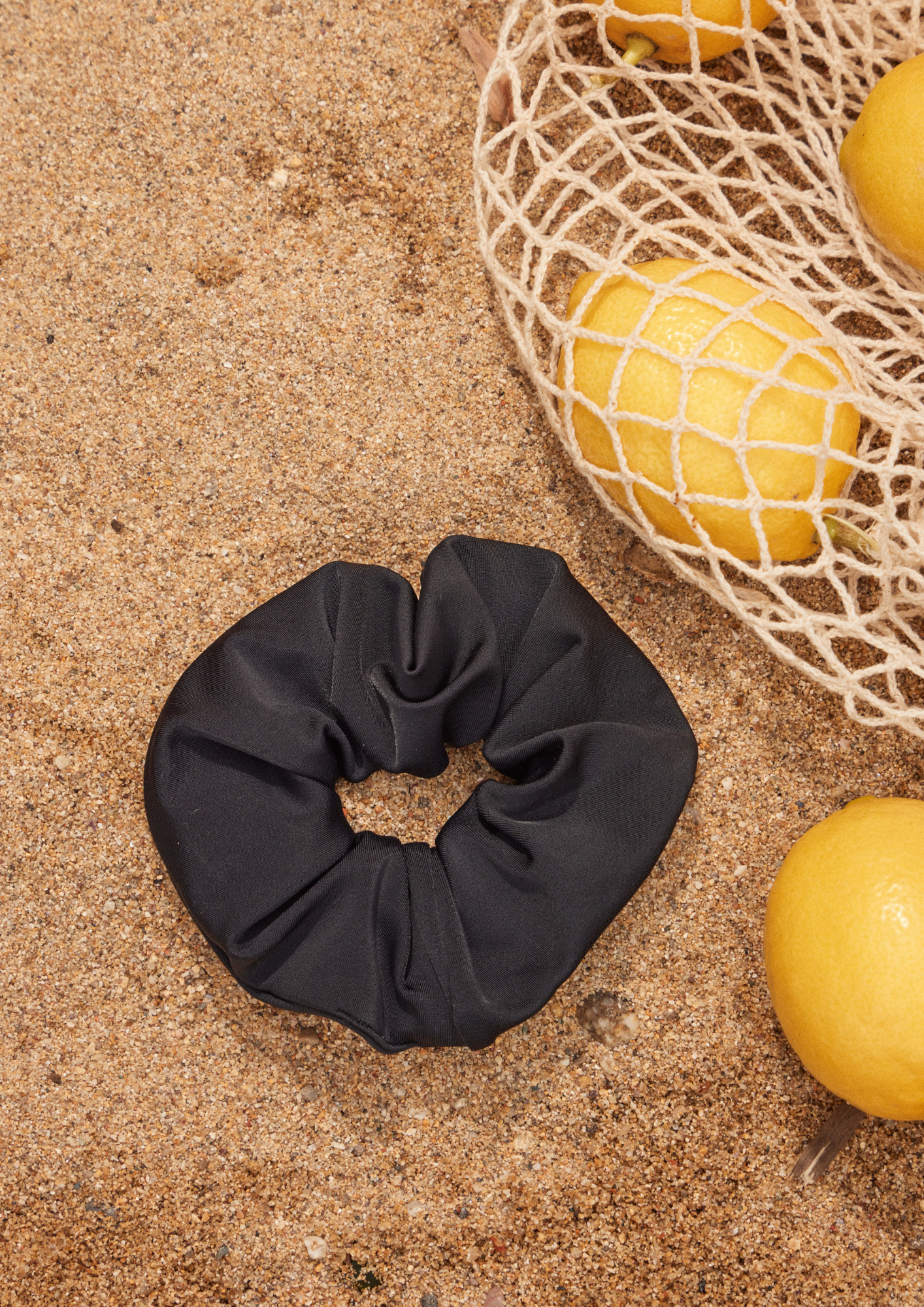 BIANCA scrunchie | Smooth black