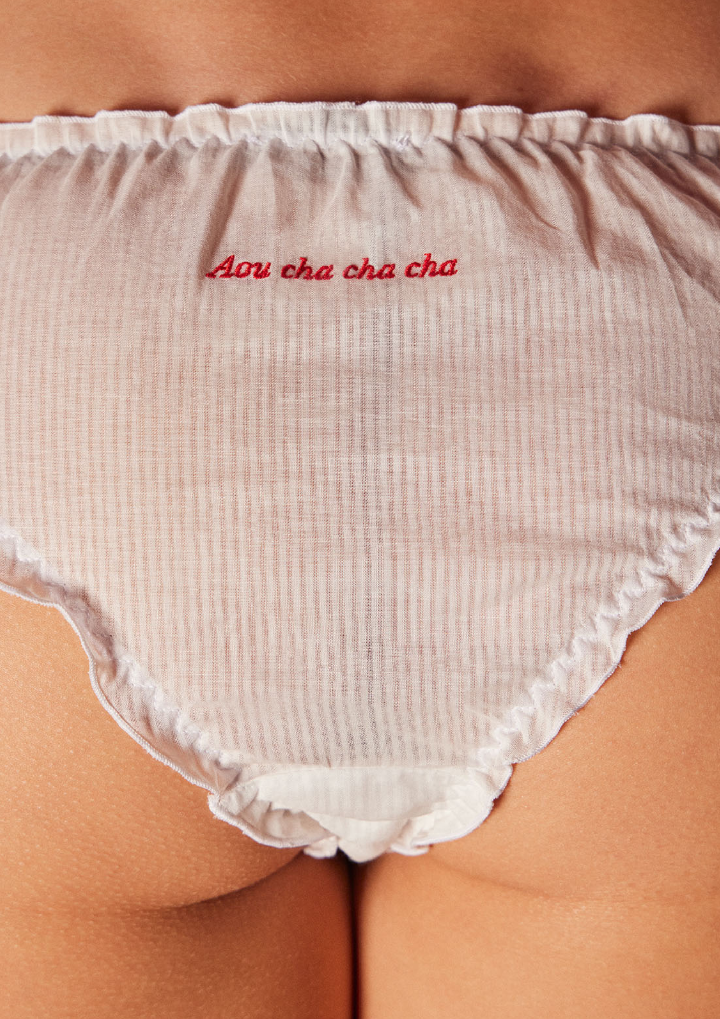 EMY bloomer panties | White