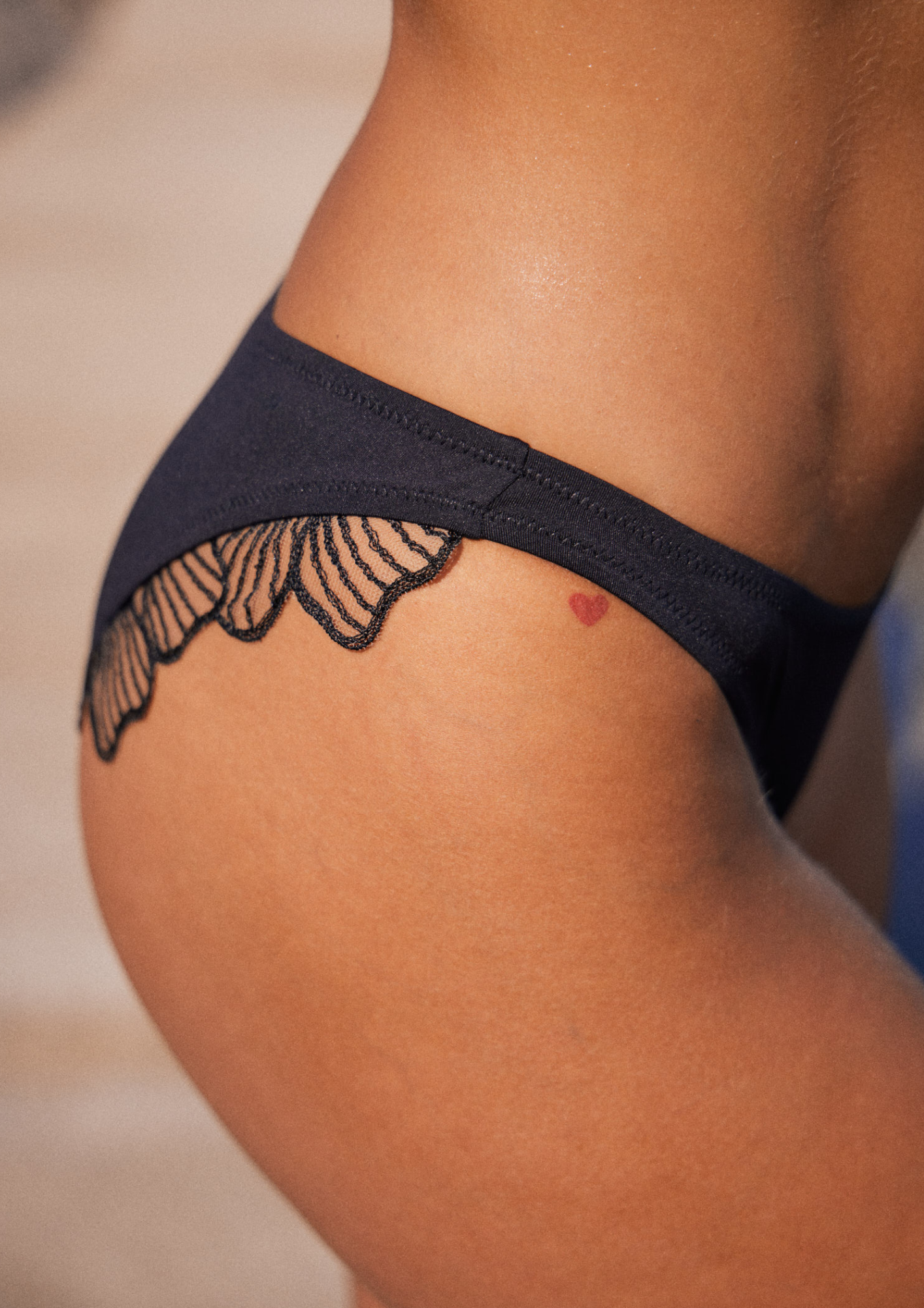 Maillot culotte GABRIELLE | Noir