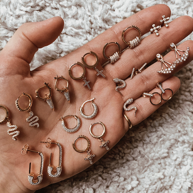 Boucles d'oreilles CLAUDIE