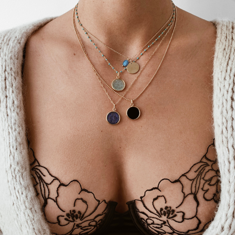 SUZON Necklace | Chalcedony