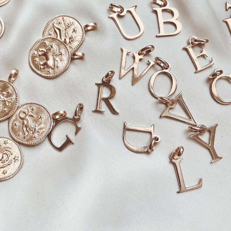 Pendentif - Lettres