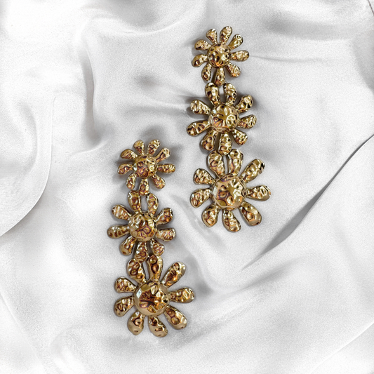 Boucles d'oreilles ANÉMONE